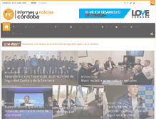 Tablet Screenshot of informesynoticiascordoba.com